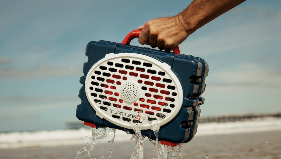 Turtlebox Original Gen 3 portable Bluetooth speaker in green
